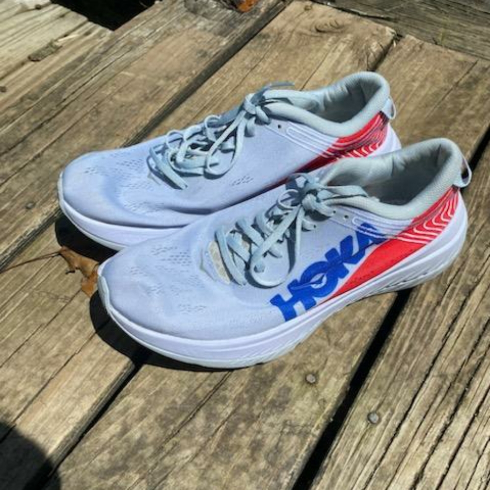 HOKA One One Carbon X Mens Shoes. Size 10.  Worn once